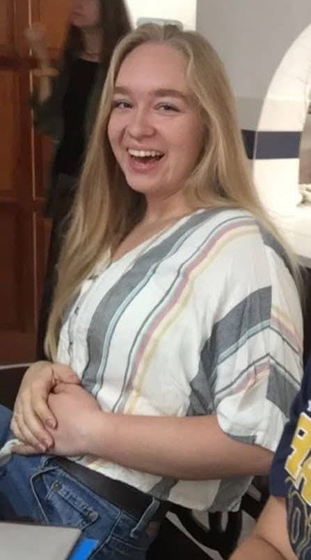 IRL pale blonde Lydia is an innocent dream