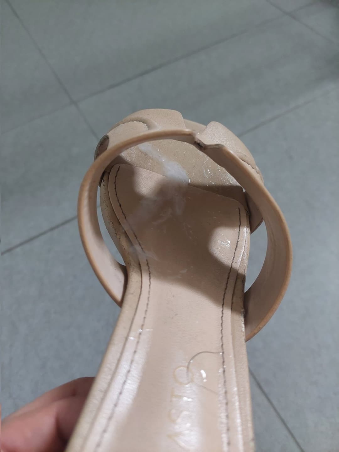 Click to view full size Asian shoes and cum