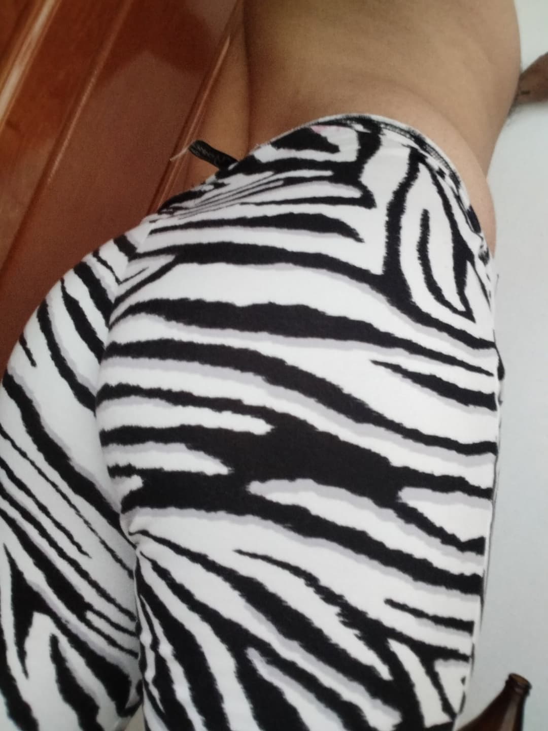 Culo en pijama de cebra