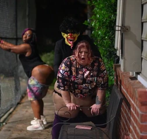 48yr old ghetto milf & 55yr old ghetto pawg sluts