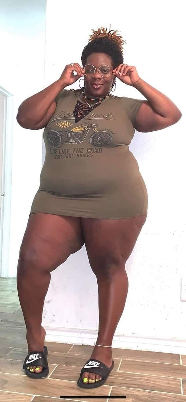 Dark Chocolate SSBBW Ebony Cougar I Would Not Pull Out 15