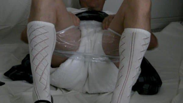 Click to view full size ABDL Diapered sissybaby Peter Went