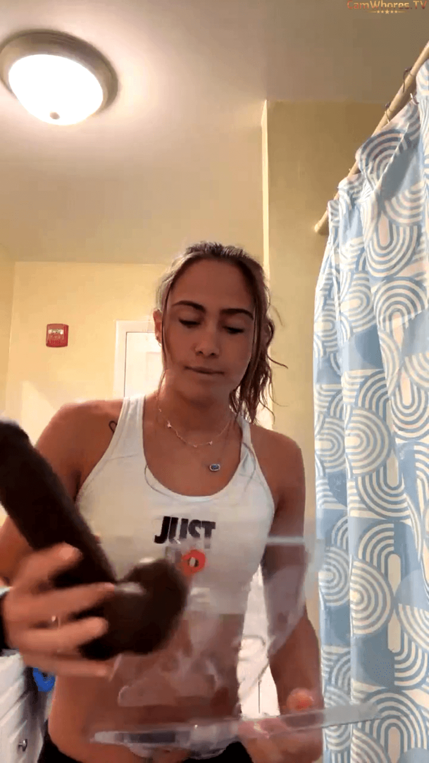 white snowbunny teen tries bbc dildo - first bbc dildo