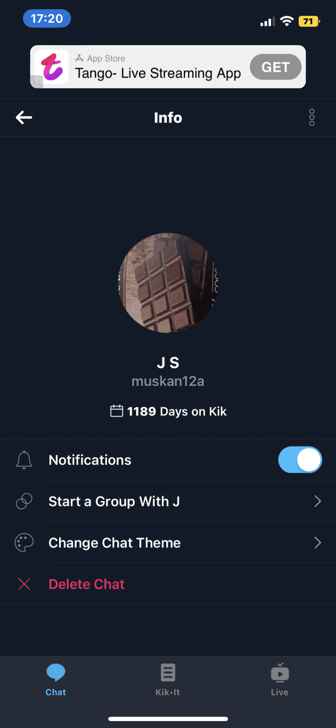 Attention seeking little whore, Kik muskan12a