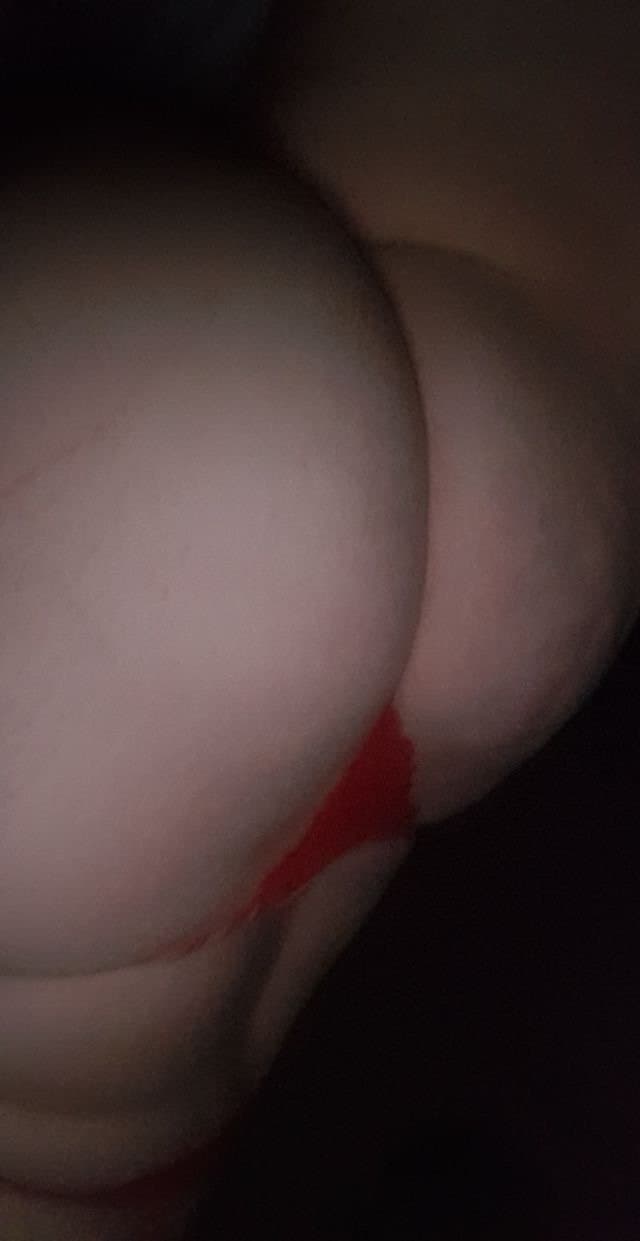 Showing off in red and getting fucked