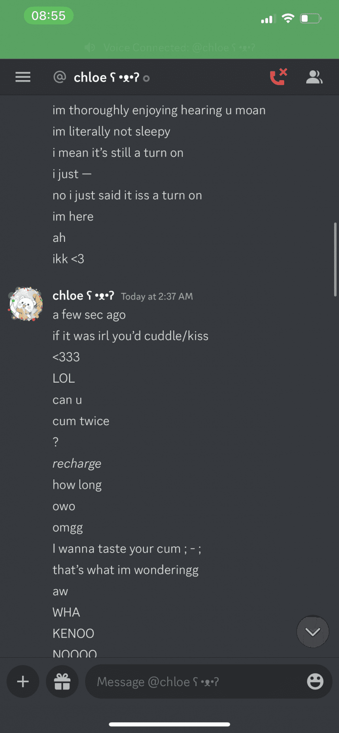 korean teen discord kitten chloe uni student