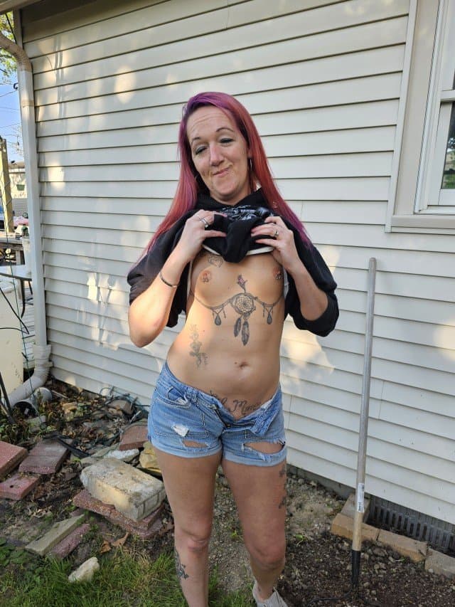 Pierced,tatted and shaved