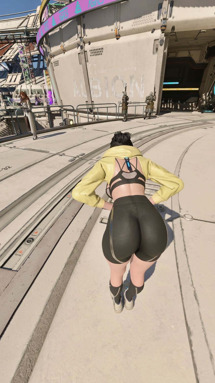 The First Descendents Bunny Sport outfit and Nude