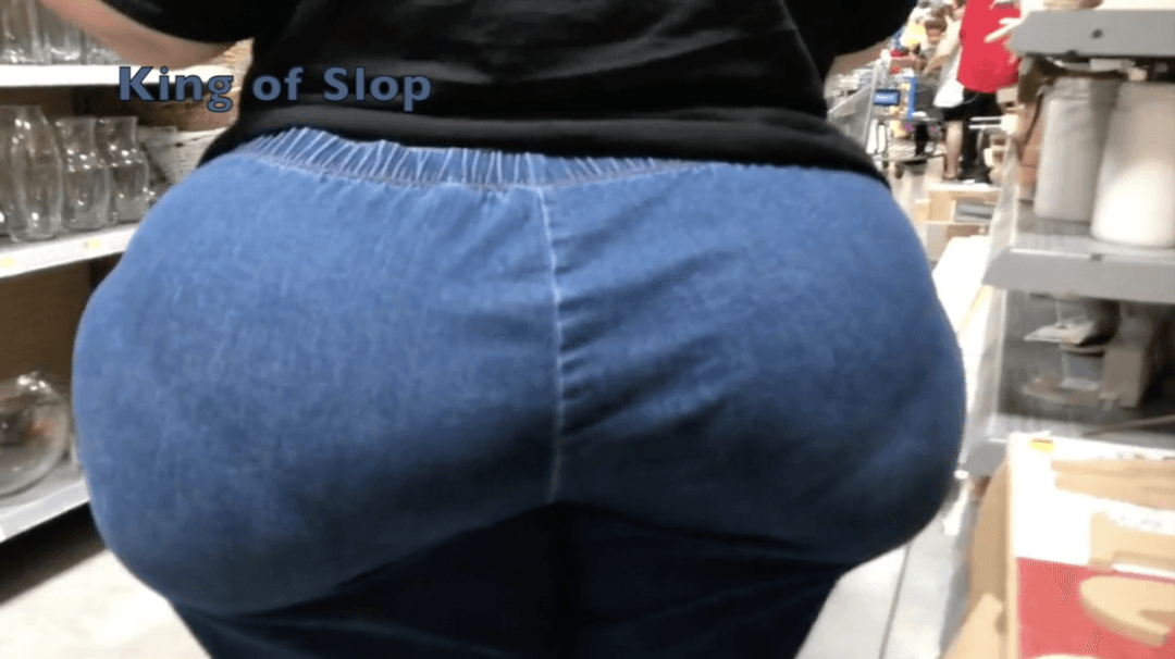 Dry Hump My Big Sloppy SSBBW Ass In Public