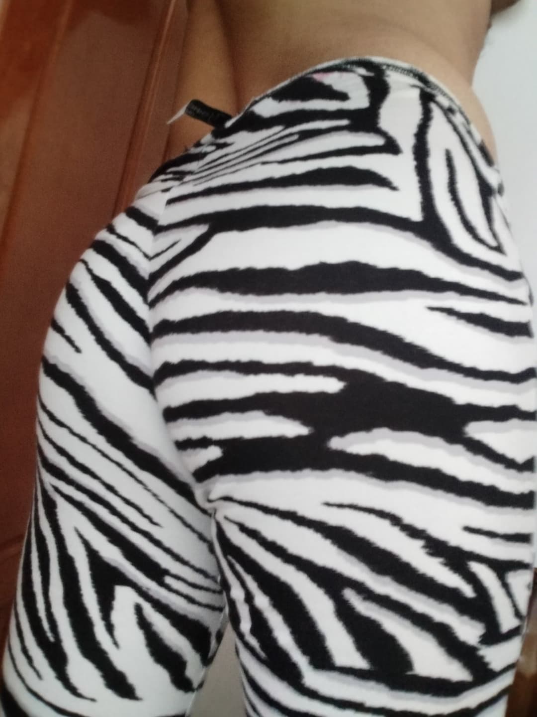 Culo en pijama de cebra