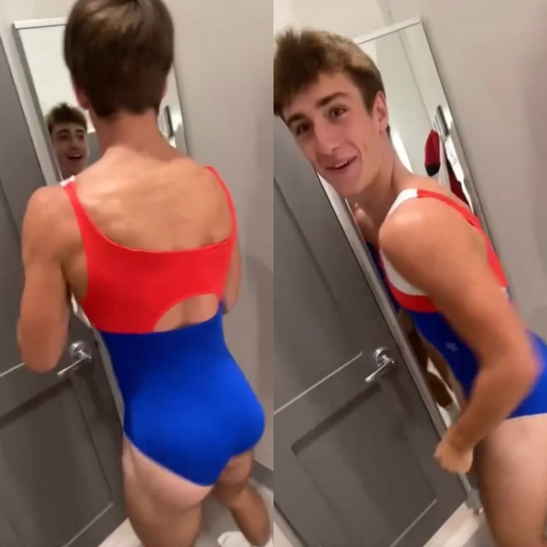Straight Guy Records His Friend in Bathing Suit Twerking