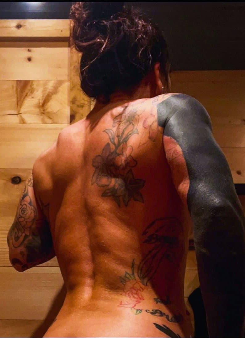 Inked Female Muscle BEAST