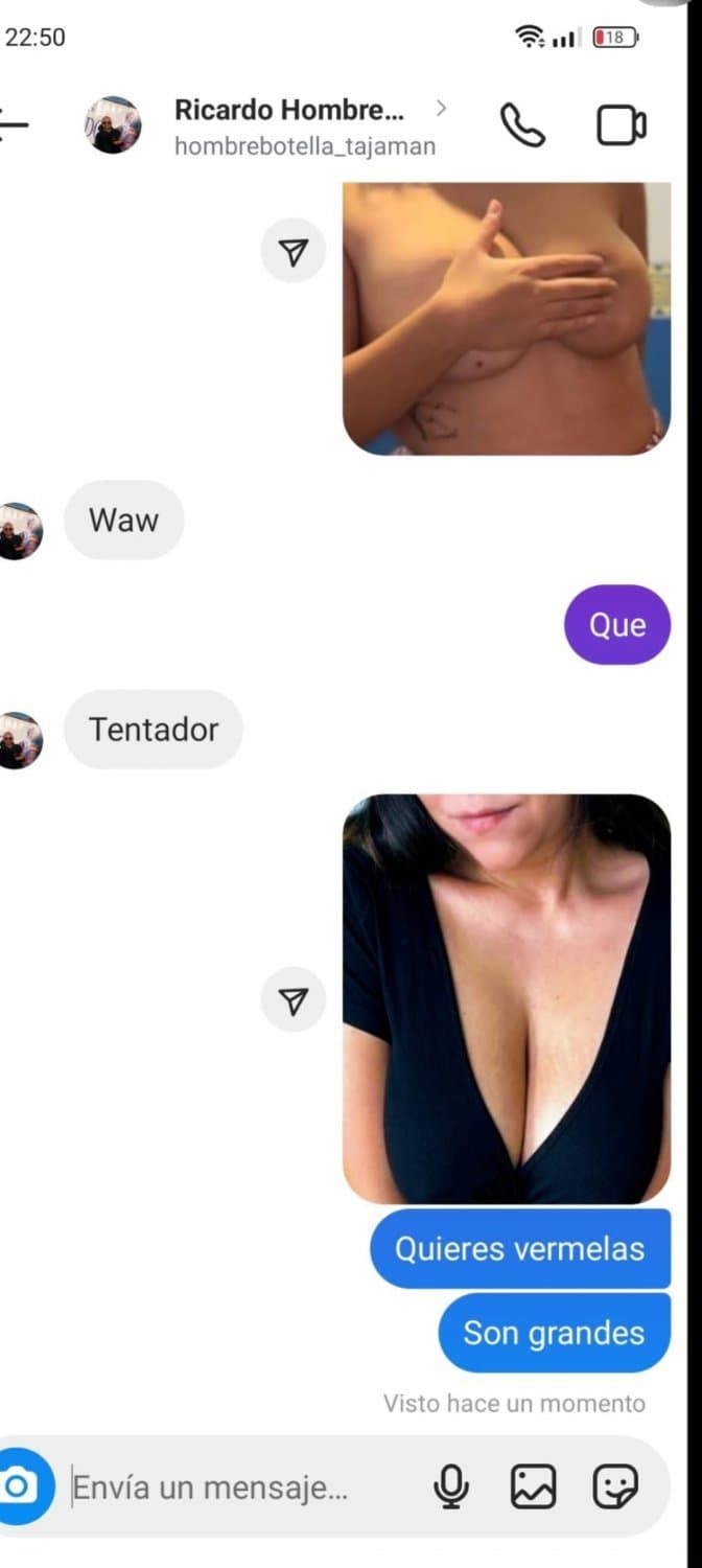 Cuando un amigo recibe un mensaje de la mujer de su amigo ... Putona tetona de Barcelona María Jesús