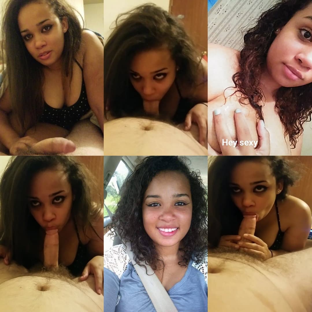 Leaked Ebony Girlfriend Sucking and Loving BWC in her Slut Whore Mouth