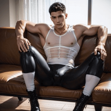 Click to view full size GAY A.I. MUSCLE MEN IN LINGERIE ???????