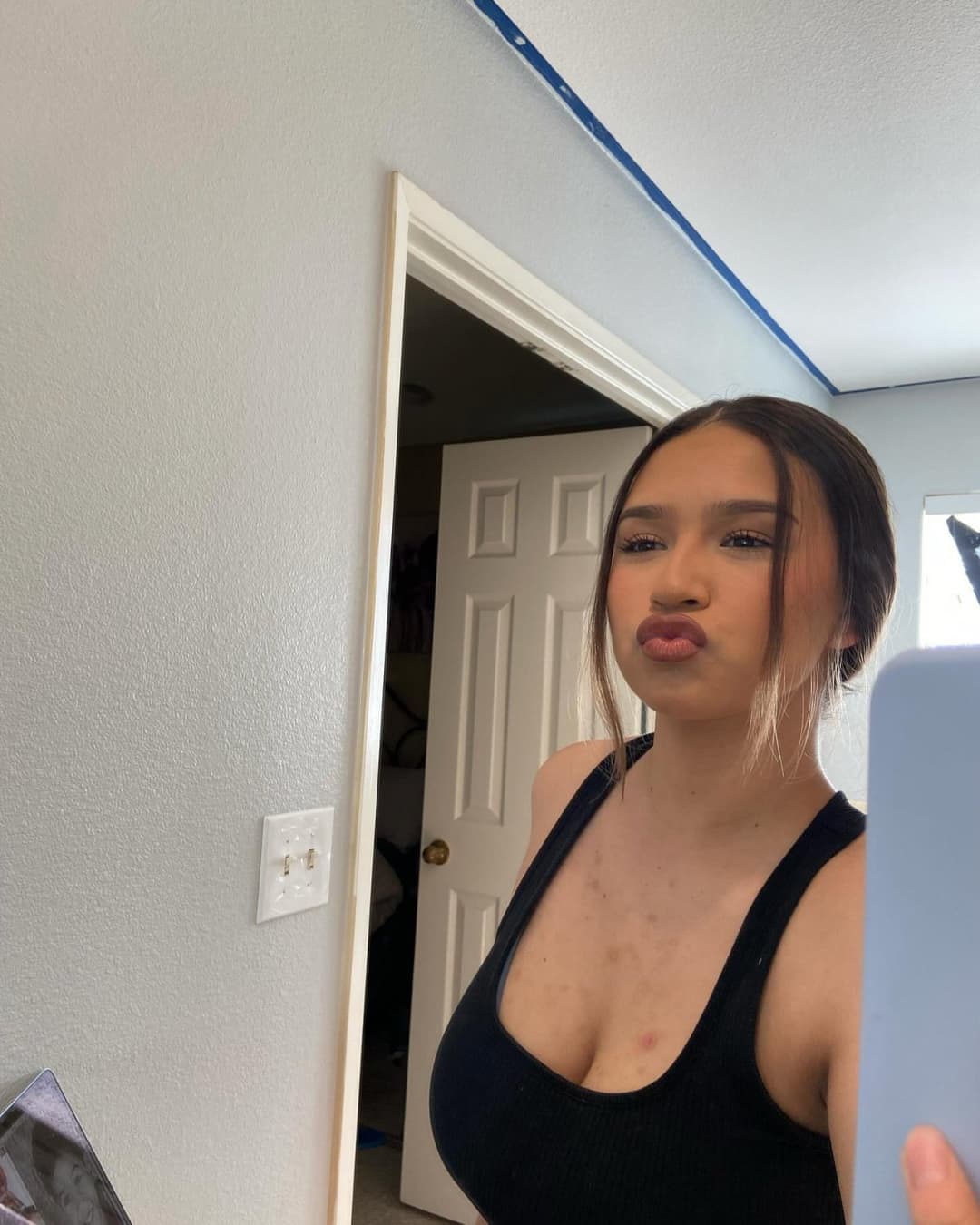 hot latina with large milkers  ?