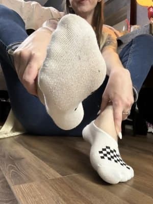 Do my followers enjoy the sock content or do they want more barefeet?