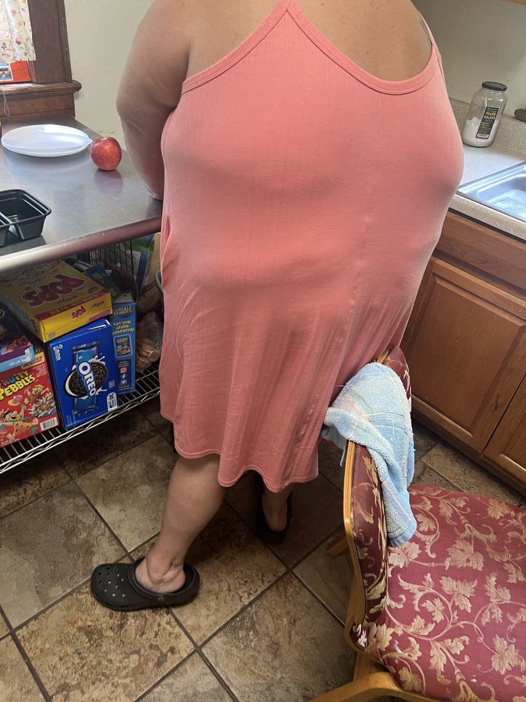 Real ssbbw mom candid too fat to stand and cook but fat enough to fuck
