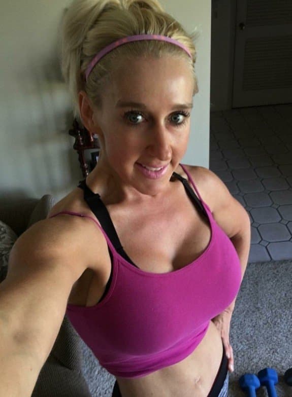 Blonde cougar high school teacher rides