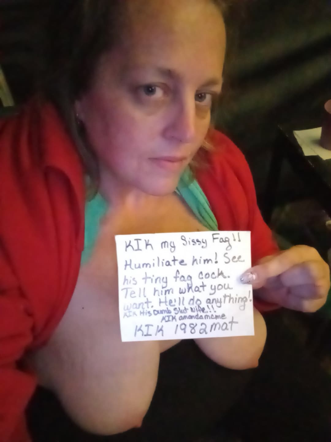 Dumb fag exposed wife on her bday