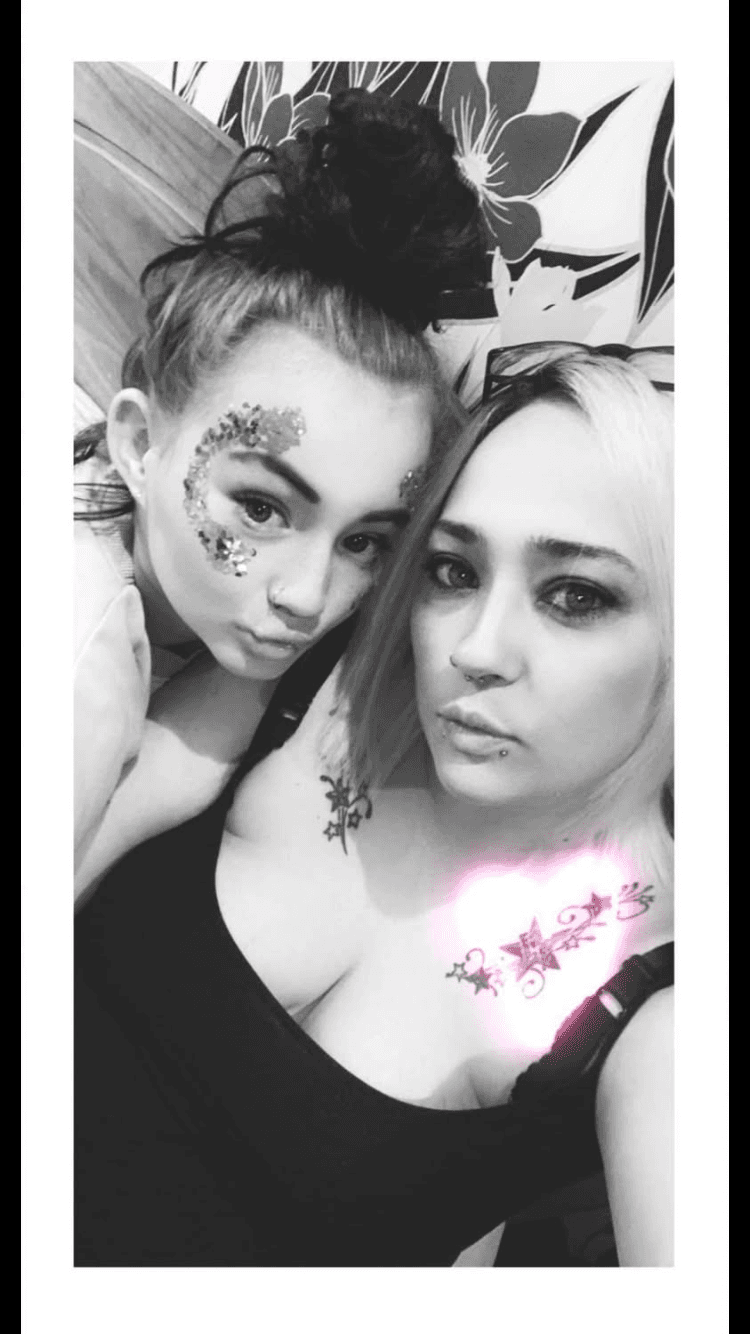 Mother and sexy teen daughters