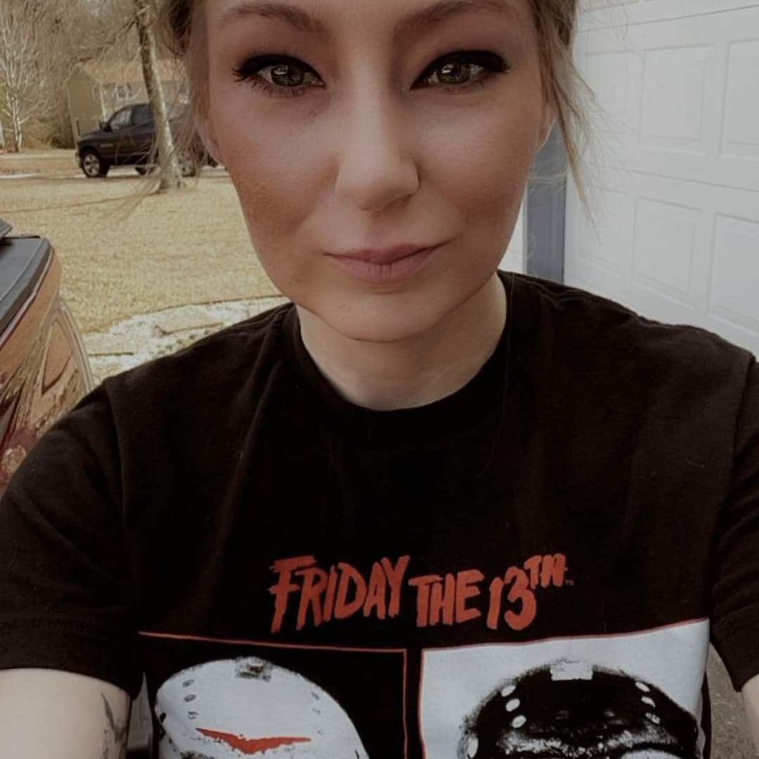 As her friend watches off screen, Shayle goes on the G G W bus to get naked and play with her pussy