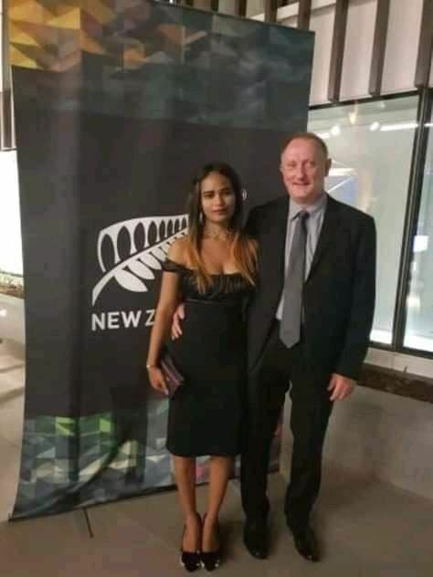 PNG, Sarah young wife cheating on old white husband with young white guy lover.