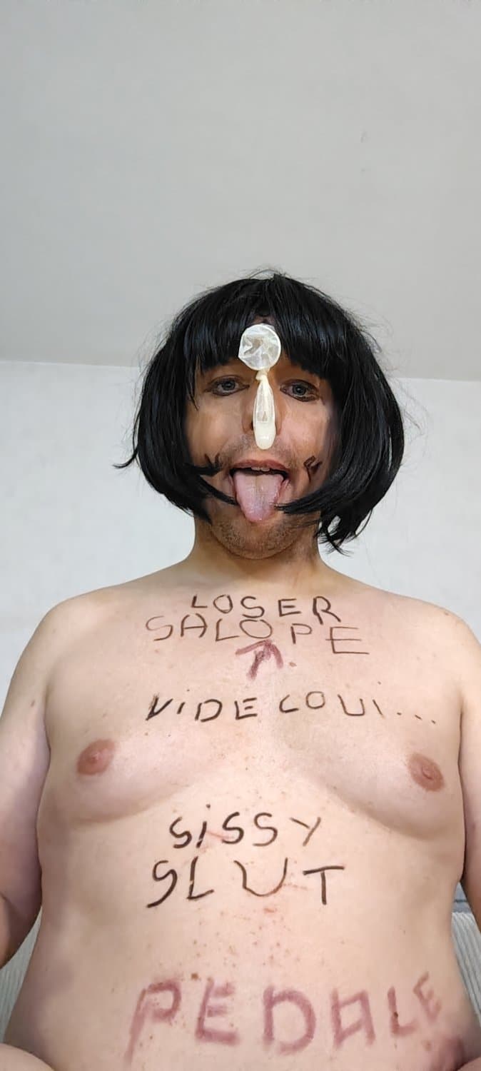 Vincenza sissy slut crossdresser.... Exhibition.