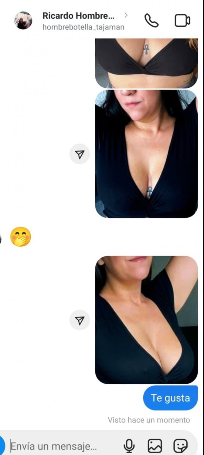 Cuando un amigo recibe un mensaje de la mujer de su amigo ... Putona tetona de Barcelona María Jesús