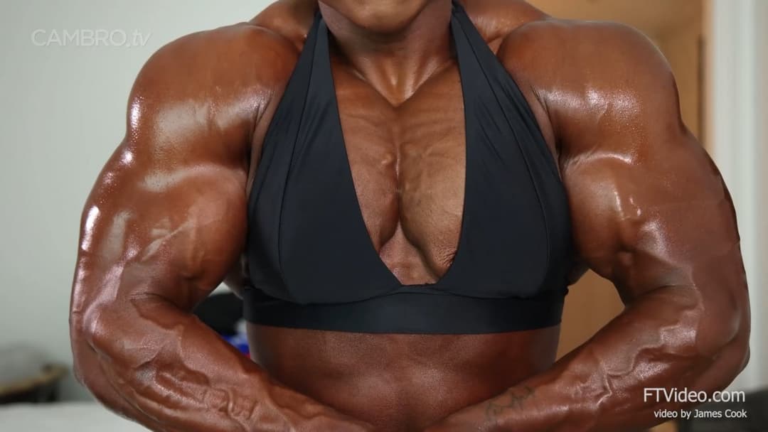 Mrs Givan, big roided muscles & pure sex