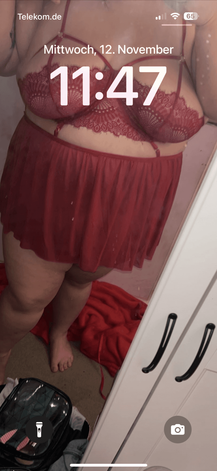 A new BBW Girl on my wallscreen of my mobile phone