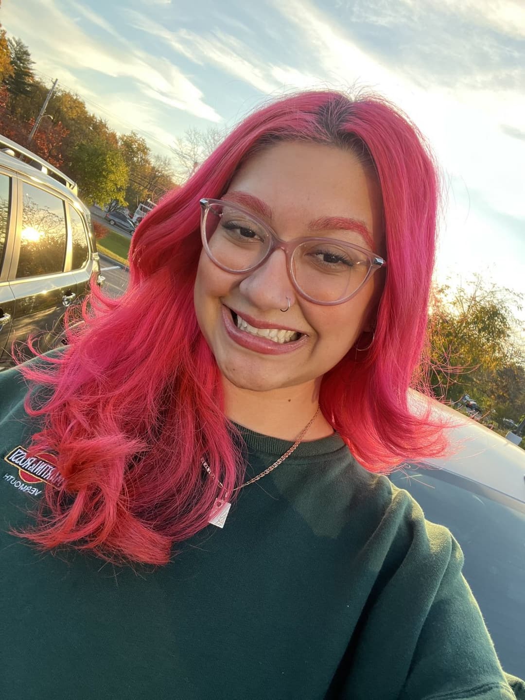 Dyed Hair Latina Slut ?