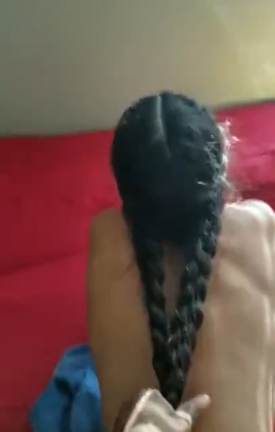 Braided pigtails loves bbc