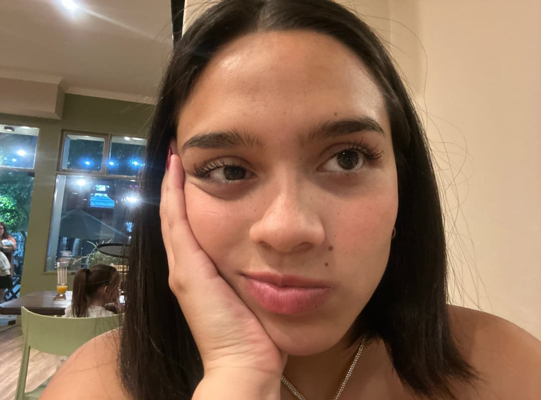 My face is a face of pure ecstasy