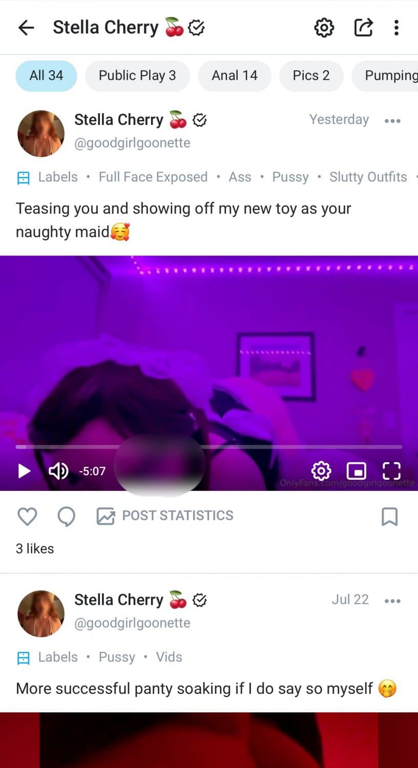 Gooning, pussy pumping, plugging my ass all whilst dressed as a slutty maid. Such a horny webslut ?