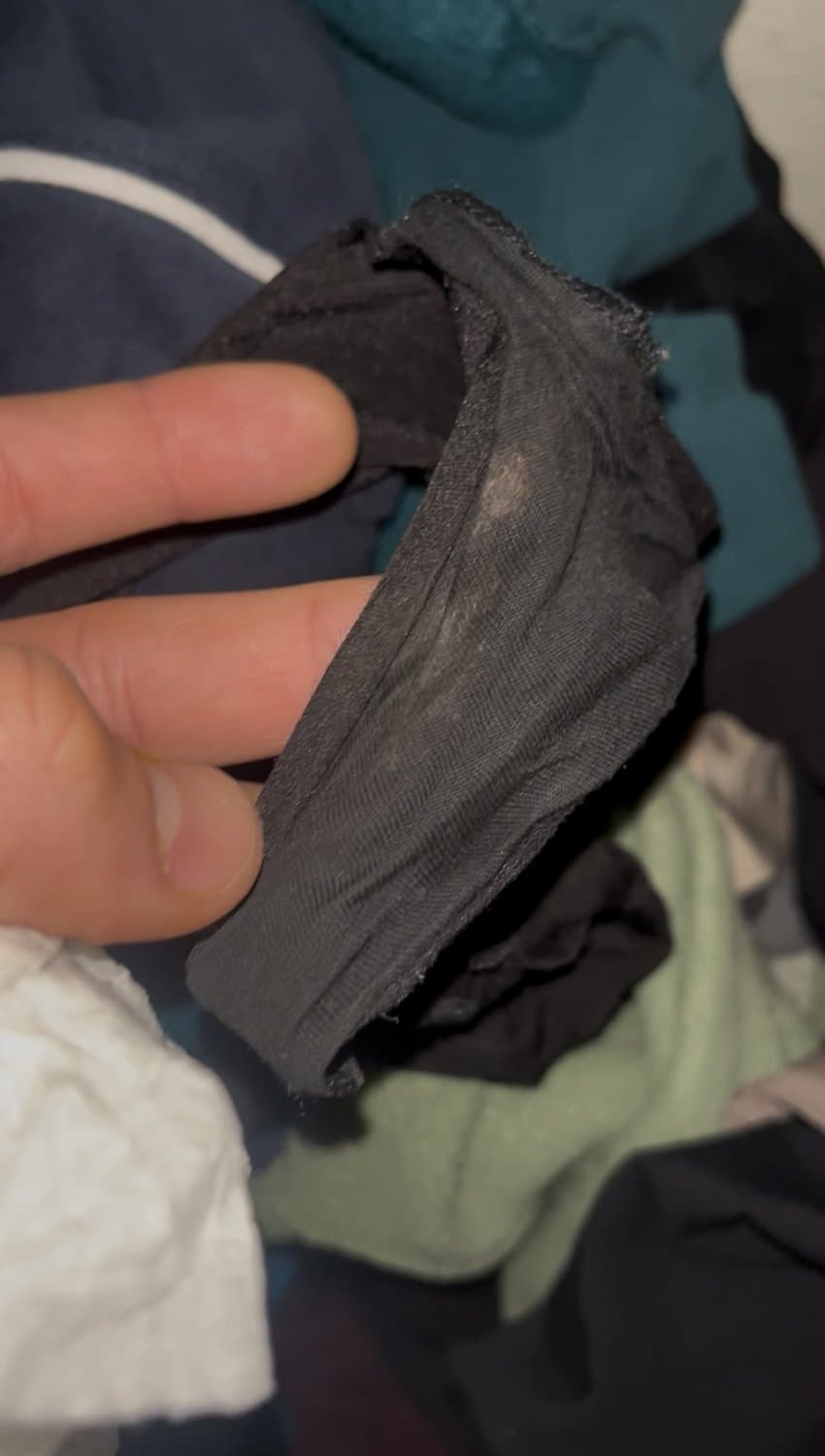 Sister sunbathing & her creamy dirty panties