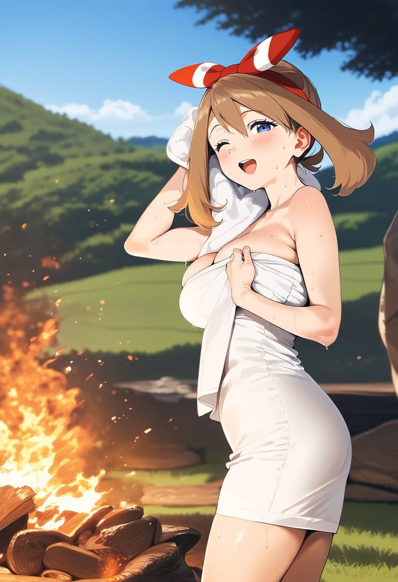 [Pokemon] Trainer May fucks her boyfriend