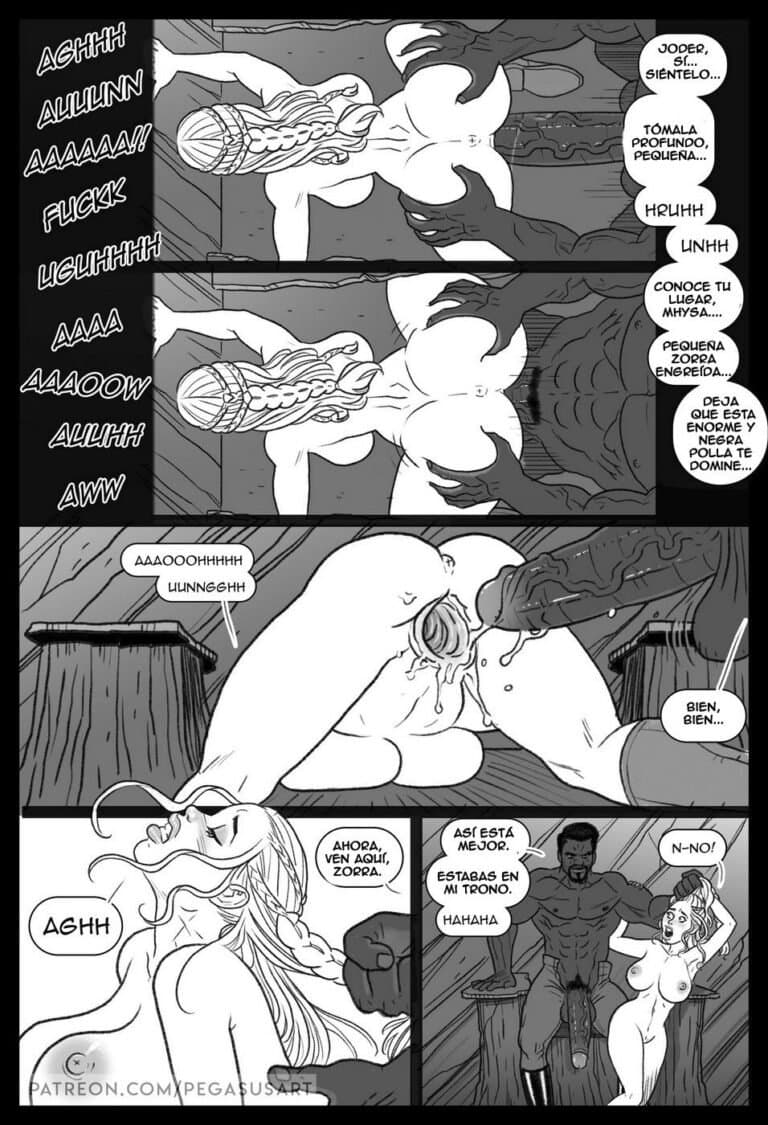 [comic] game of thrones blacked