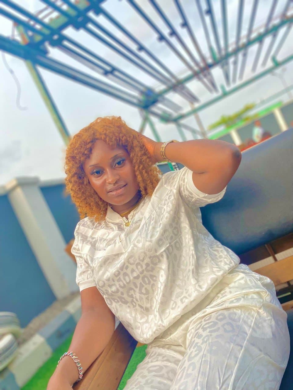 Nigeria girl Chinyere masturbated  on faceTime