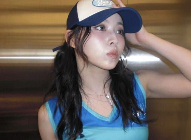 Kyujin nmixx her armpits should be covered in cum