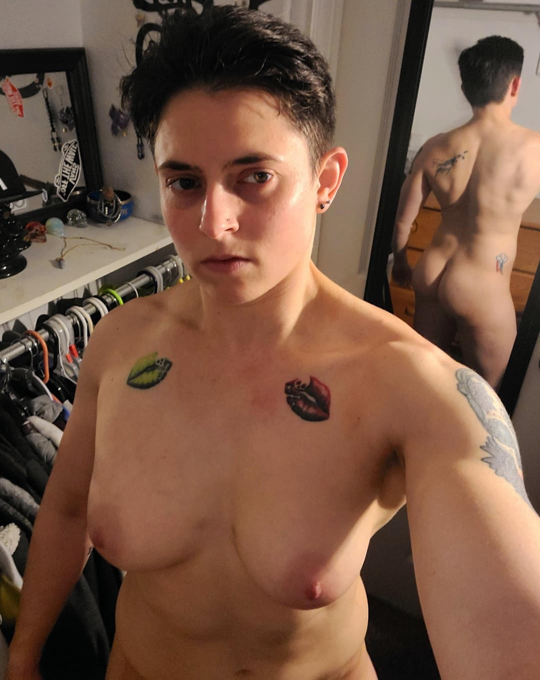 Latina White Mix Dyke Stud Tomboy