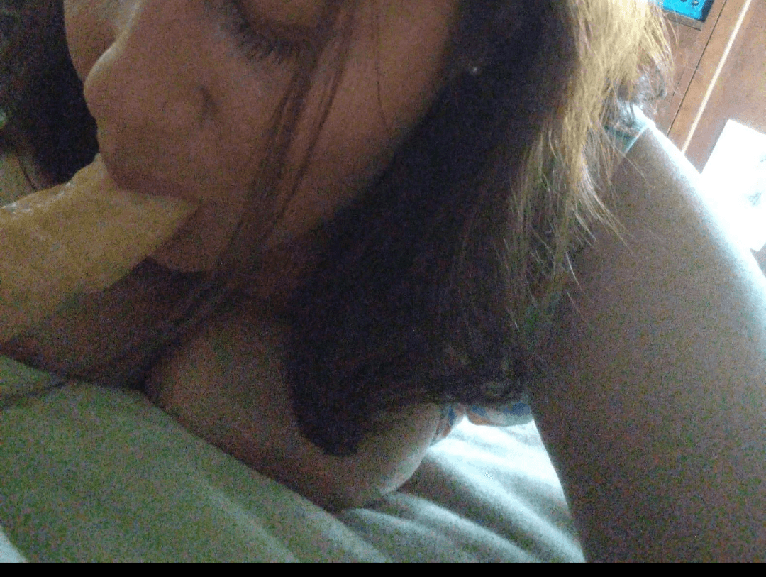 Wife teasing with dildo