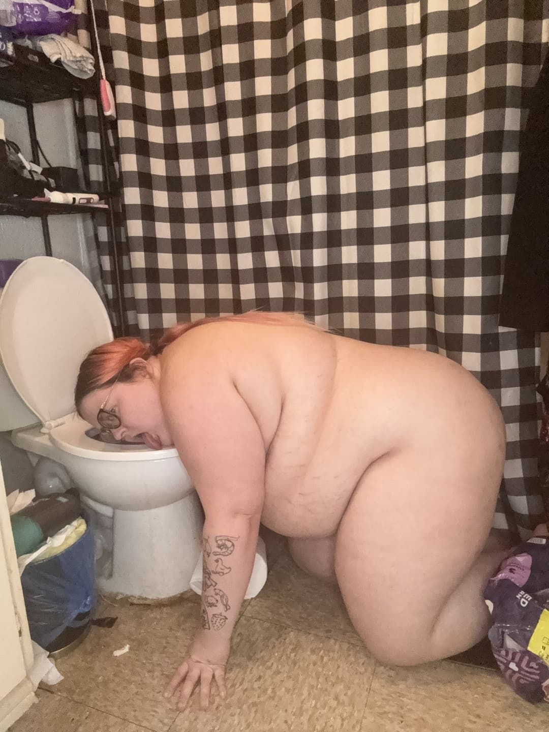 i am nothing more than a human toilet ?