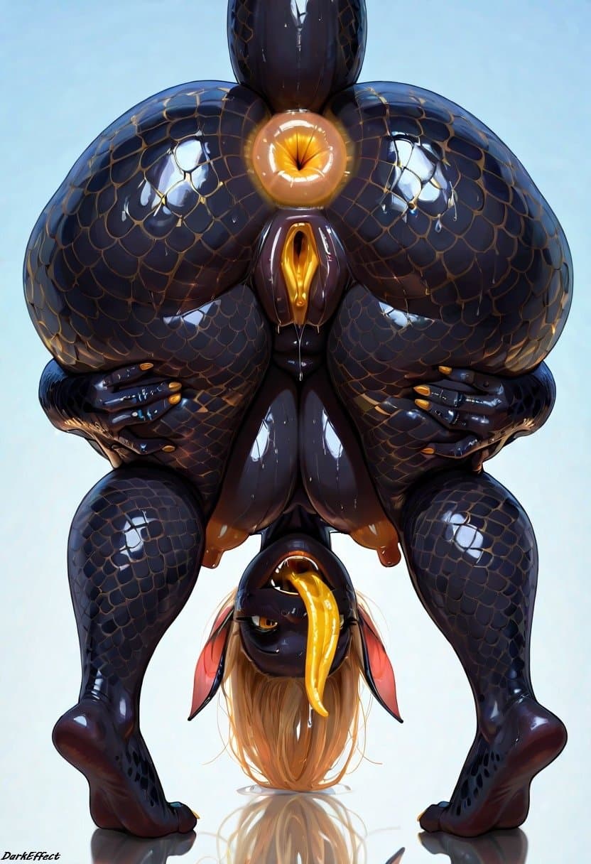 Absolutely in love with reptilian monster girl and boys