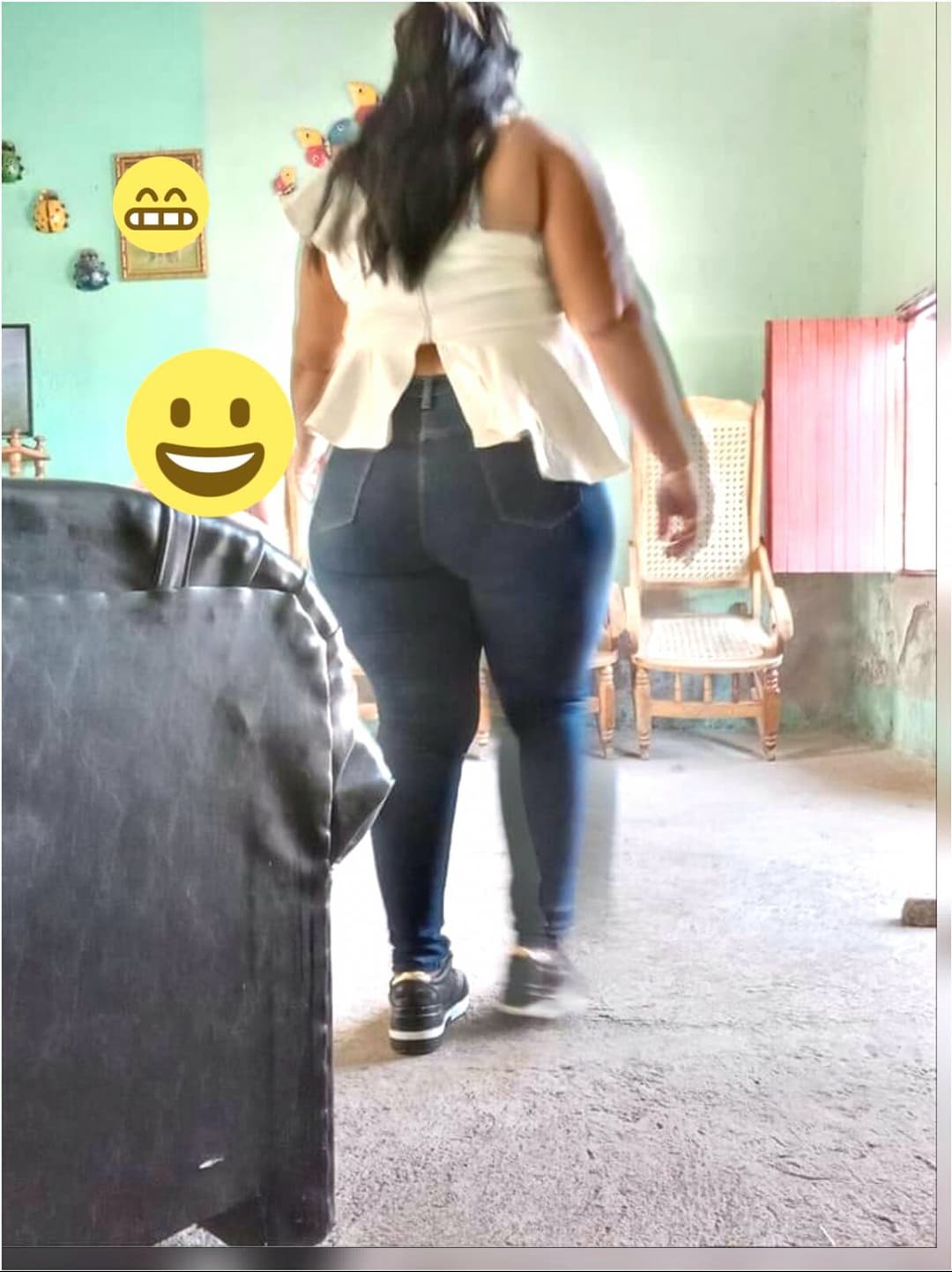 Señora infiel cabalgando mi verga hasta sacarme la leche