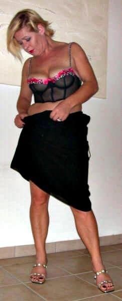 Mature wife and mother undressing (part 1)