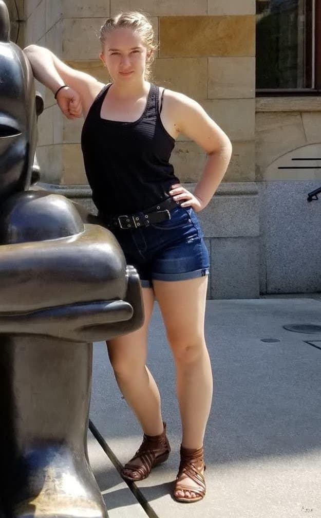 IRL pale blonde Lydia is an innocent dream