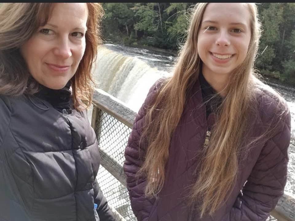 Andrea, 19, needs to be careful of her snoopy little brother