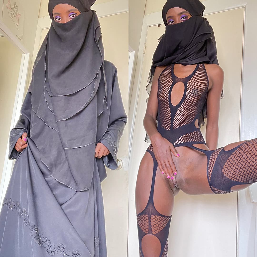 Kenyan Ebony Hijab Escort Works In Dubai