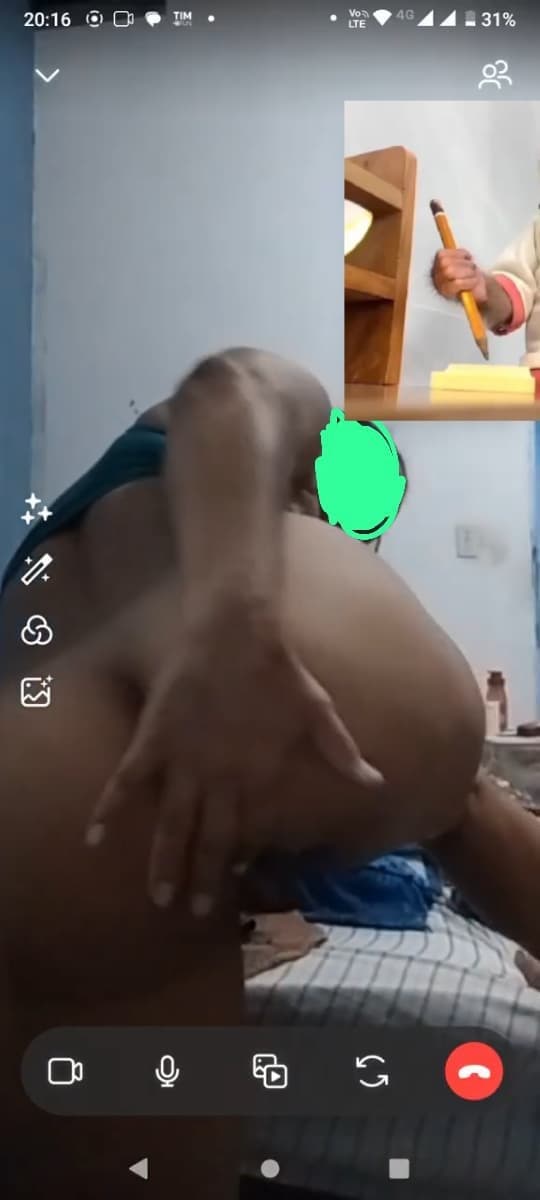 Rapariga casada vazada